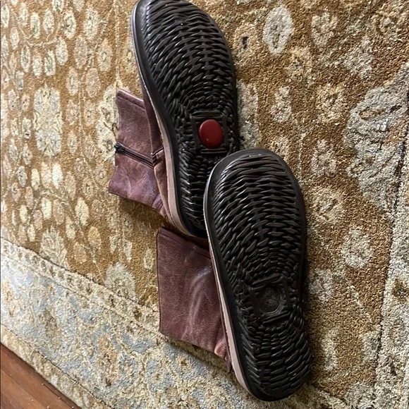 Vintage 90s Miz Mooz zipper boots - size 9 - Picture 4 of 5